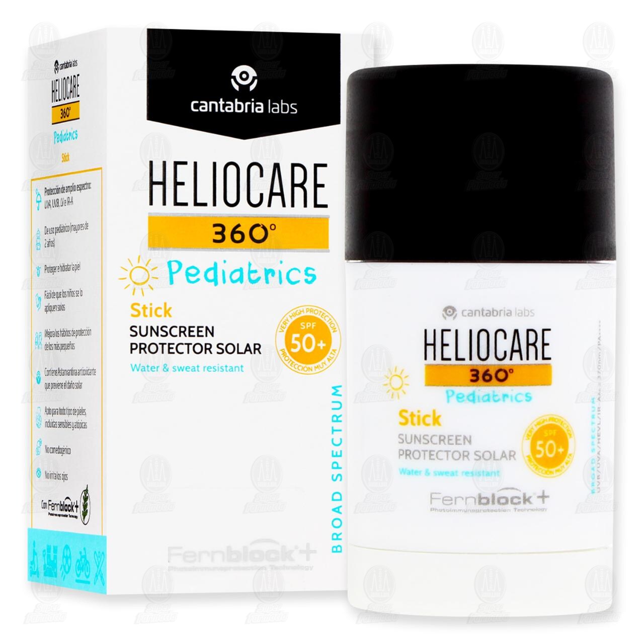 Heliocare 360° Pediatrics Stick SPF 50+, 25 gr. image number 3