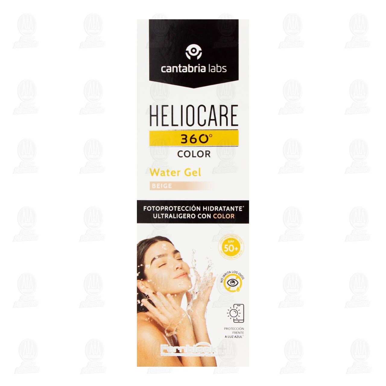 Heliocare 360&deg; Color Water Gel Beige SPF 50+, 50 ml. image number 1