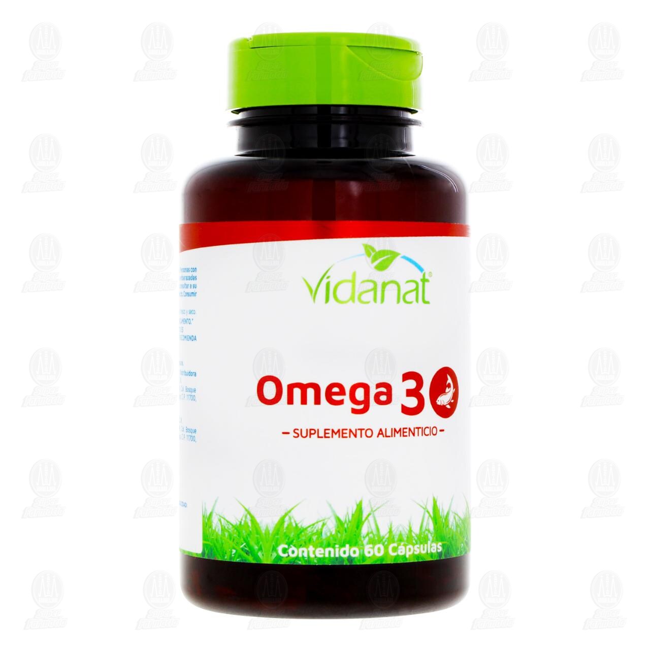 Omega 3 Vidanat Suplemento Alimenticio, 60 C&aacute;psulas.