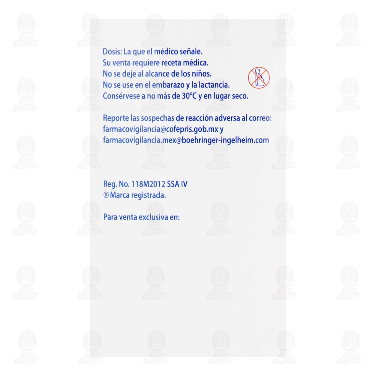 Linagliptina, Metformina 2.5mg/850mg, 60 Tabletas Pharmalife. image number 4