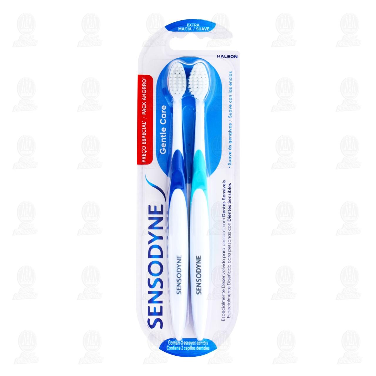Cepillo Dental Sensodyne Gentle Care Extra Suave, 2 pzas. image number 0