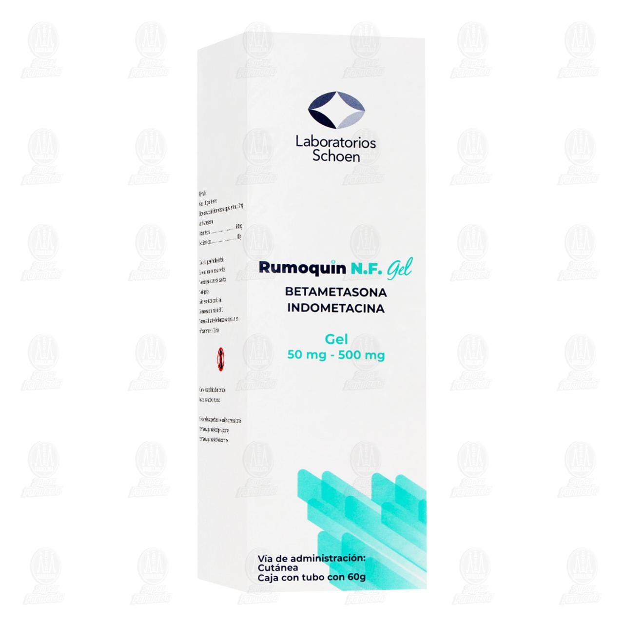 Imagen para Rumoquin N.F. 50mg/500mg Gel, 60 gr.