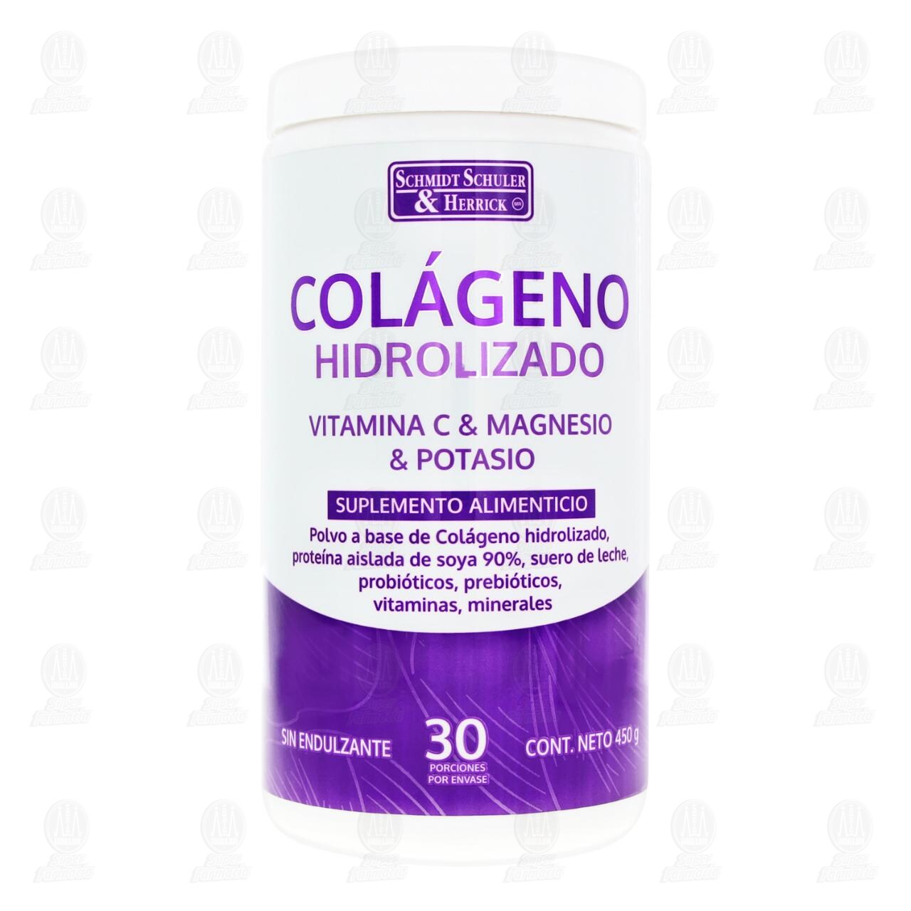 Col&aacute;geno Hidrolizado Schmidt Schuler & Herrick Vitamina C, Magnesio y Potasio, 450 gr. image number 1