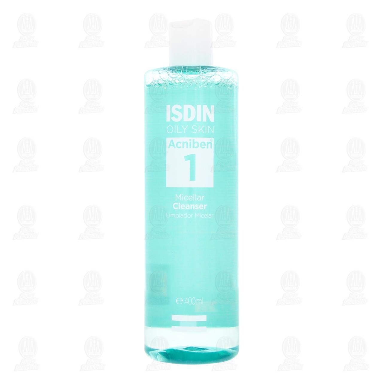 Isdin Acniben Oily Skin Limpiador Micelar, 400 ml. image number 1