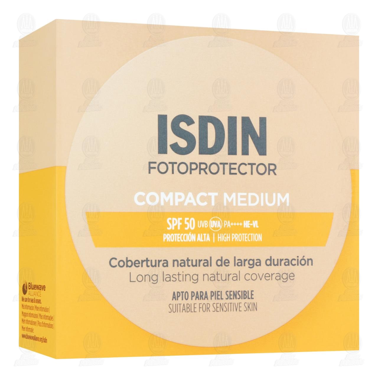 Imagen para Isdin Fotoprotector Compact Medium SPF 50, 10 gr.