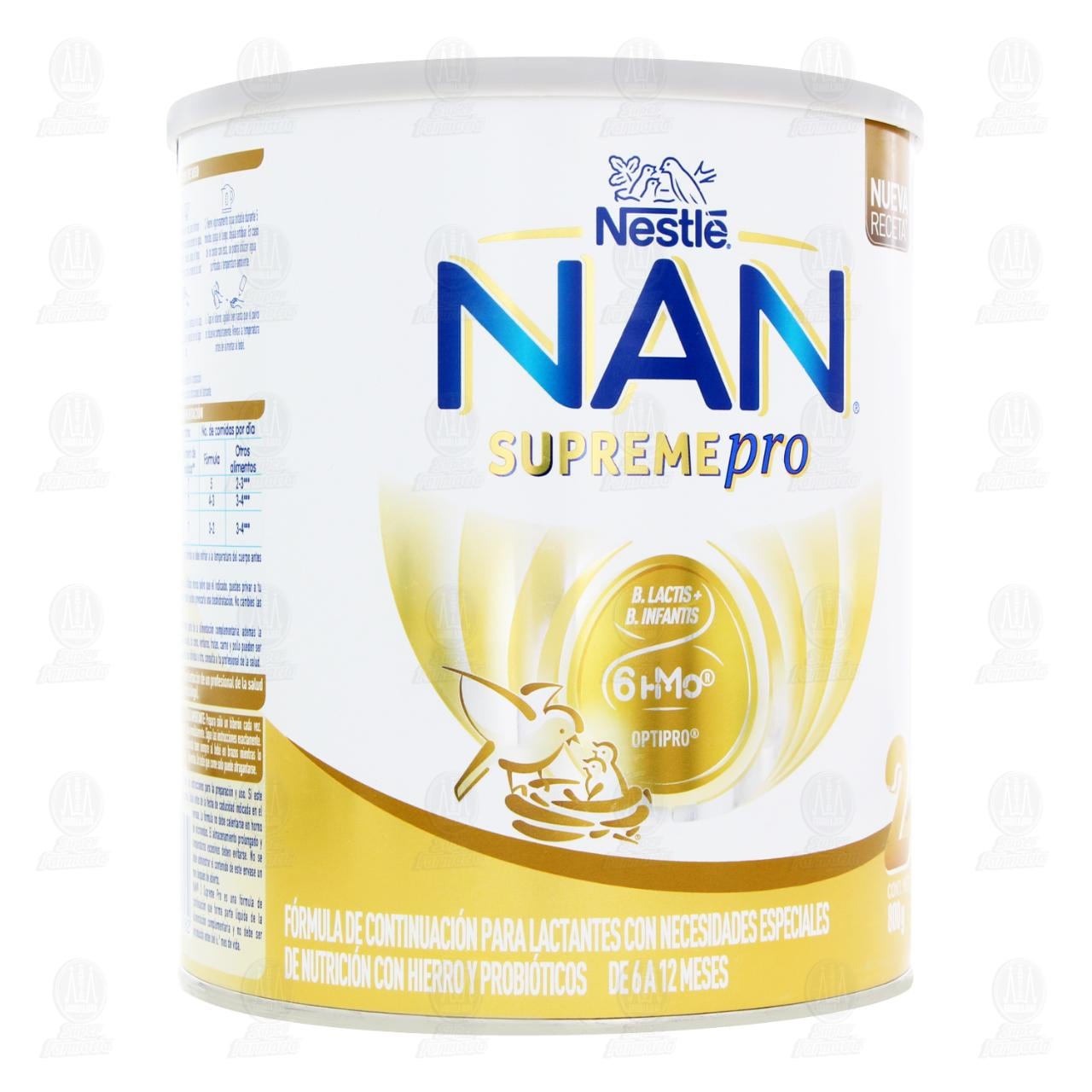 Imagen para Fórmula Infantil NAN 2 Supreme Pro, 800 gr.