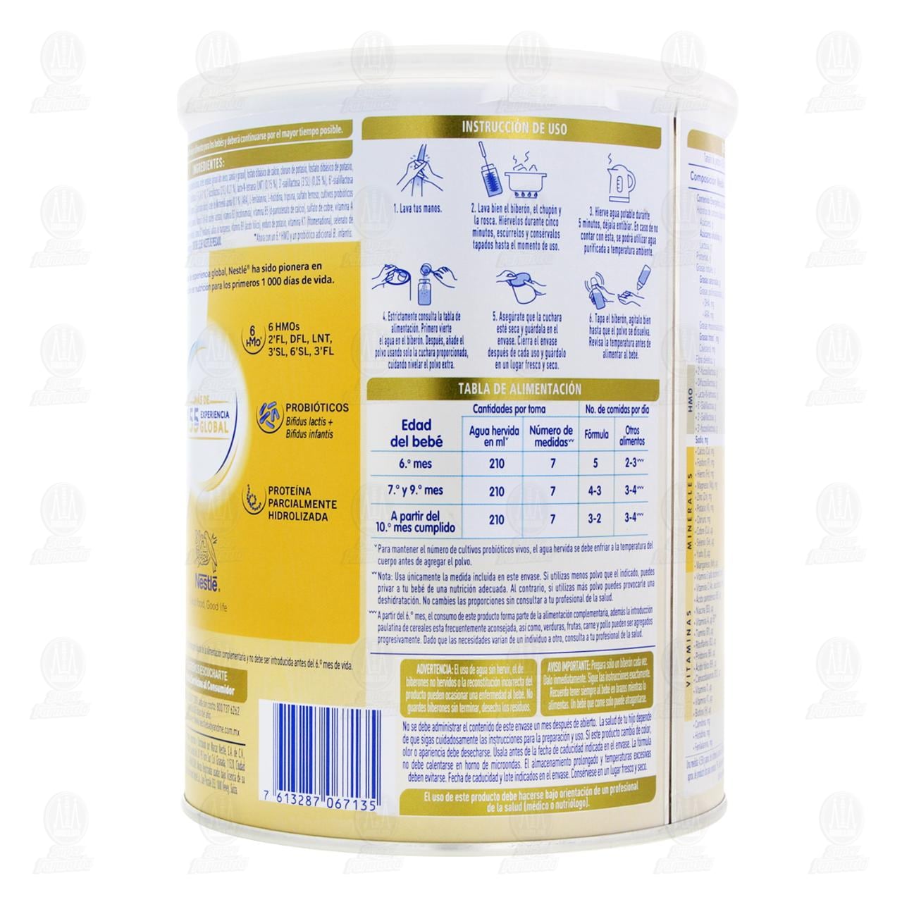 F&oacute;rmula Infantil NAN 2 Supreme Pro, 800 gr. image number 2