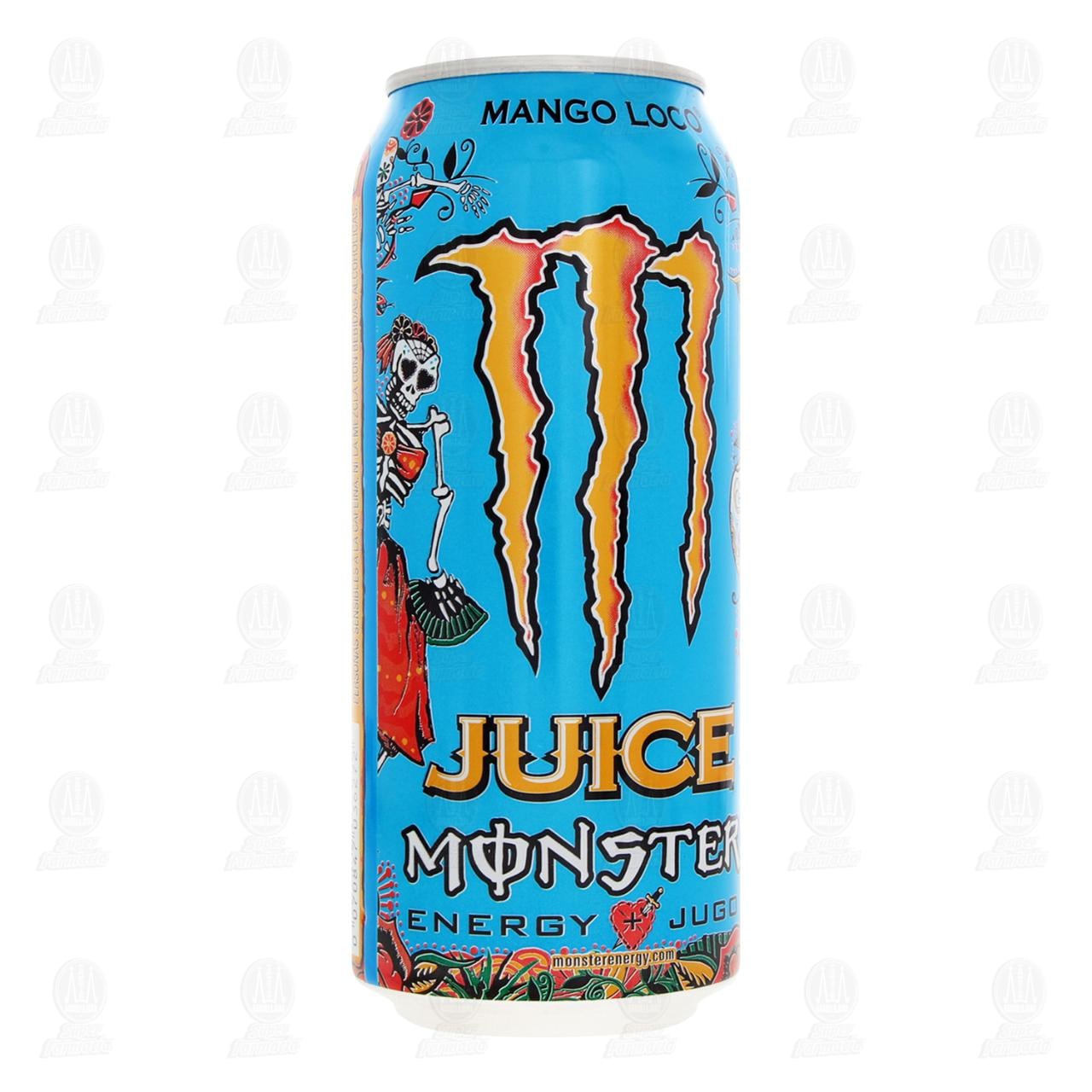 Imagen para Bebida Energética Monster Energy Juice Mango Loco, 473 ml.