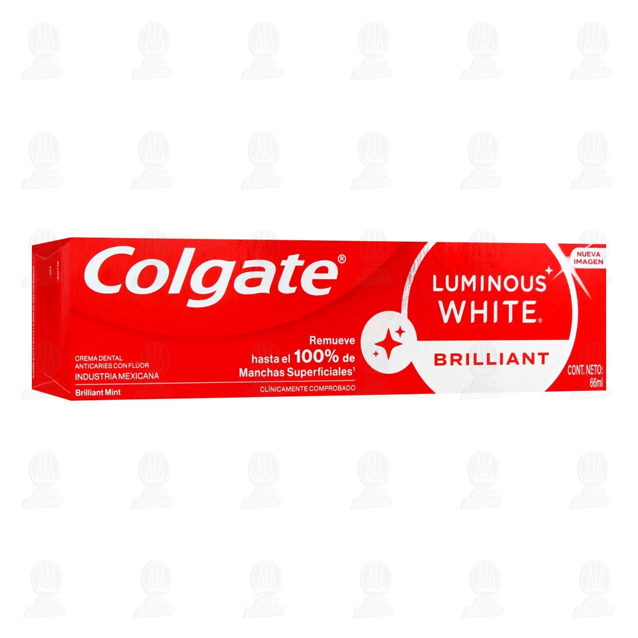 Pasta Dental Colgate Luminous White Brilliant, 66 ml.