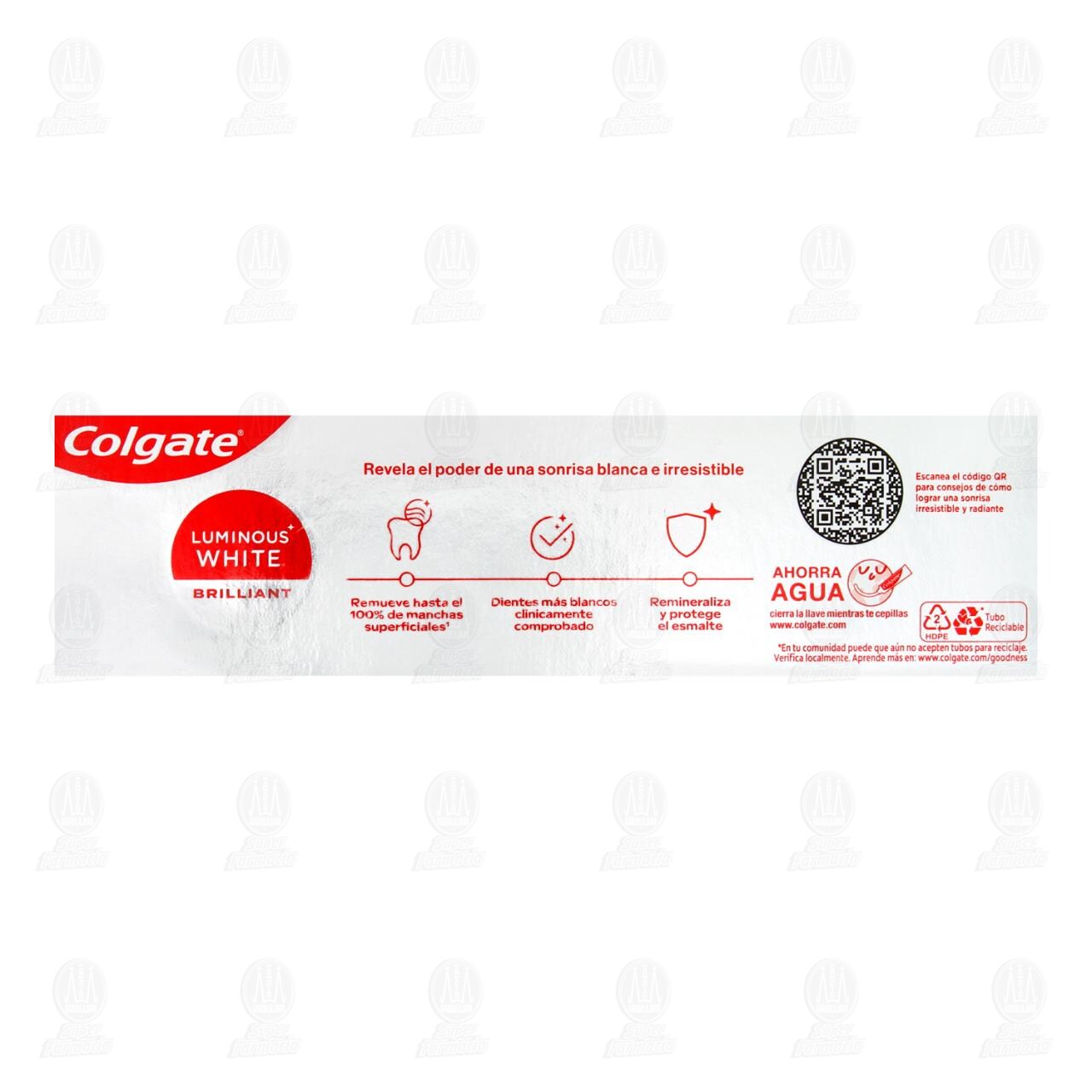 Pasta Dental Colgate Luminous White Brilliant, 66 ml. image number 2