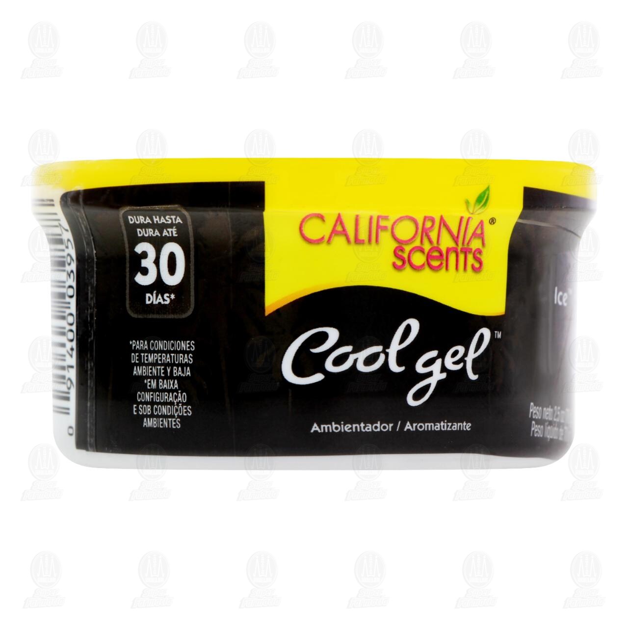 Aromatizante California Scents Cool Gel Ice, 70 gr.