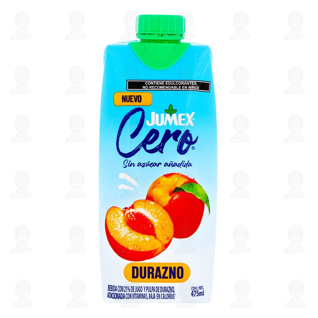Bebida Jumex Cero de Durazno, 475 ml. image number 1