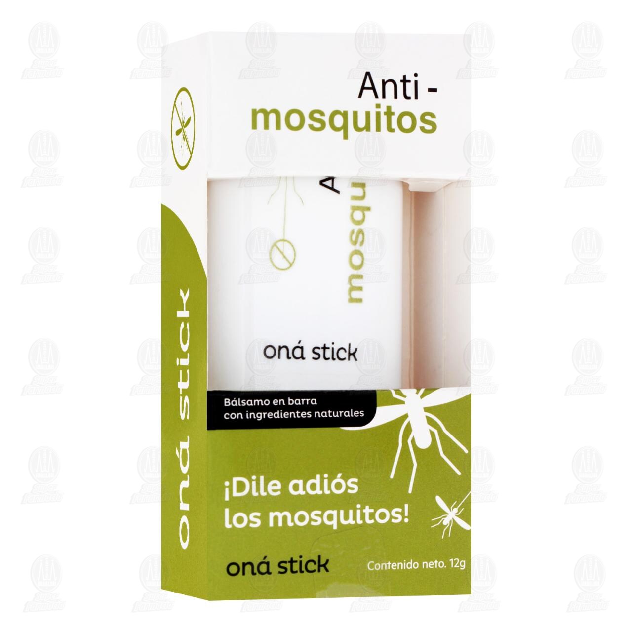 Anti-Mosquitos On&aacute; Stick B&aacute;lsamo en Barra, 12 gr.