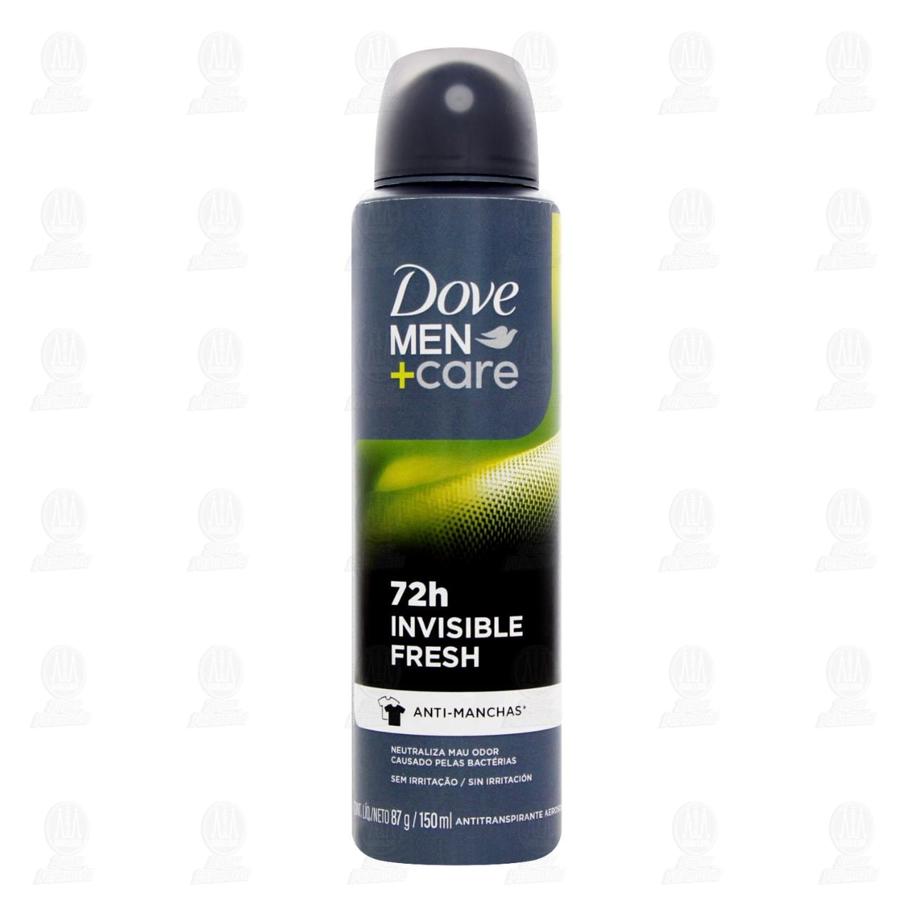 Antitranspirante Dove Men +Care Invisible Fresh en Aerosol, 150 ml. image number 1