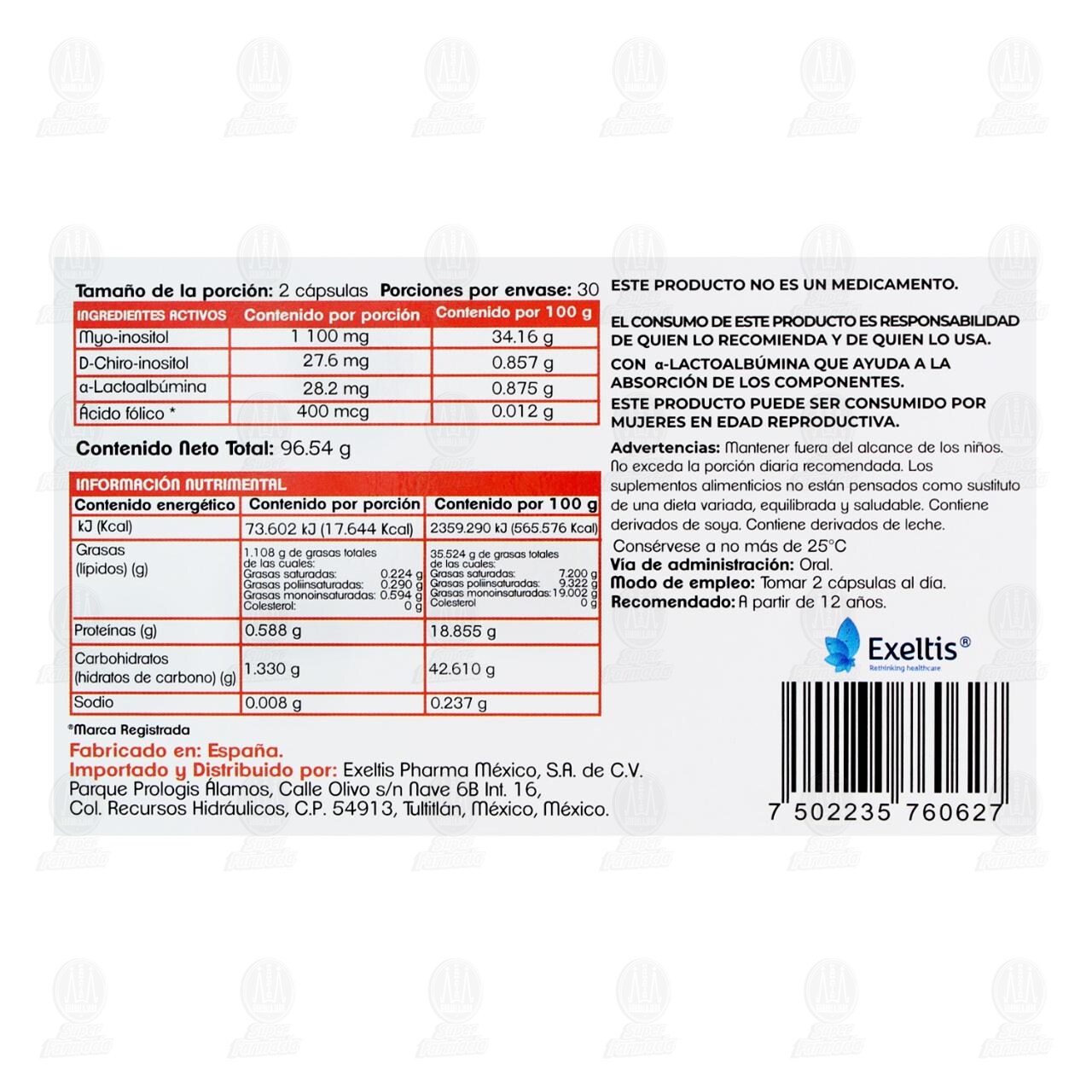 Inofolic Combi HP, 60 C&aacute;psulas. image number 2
