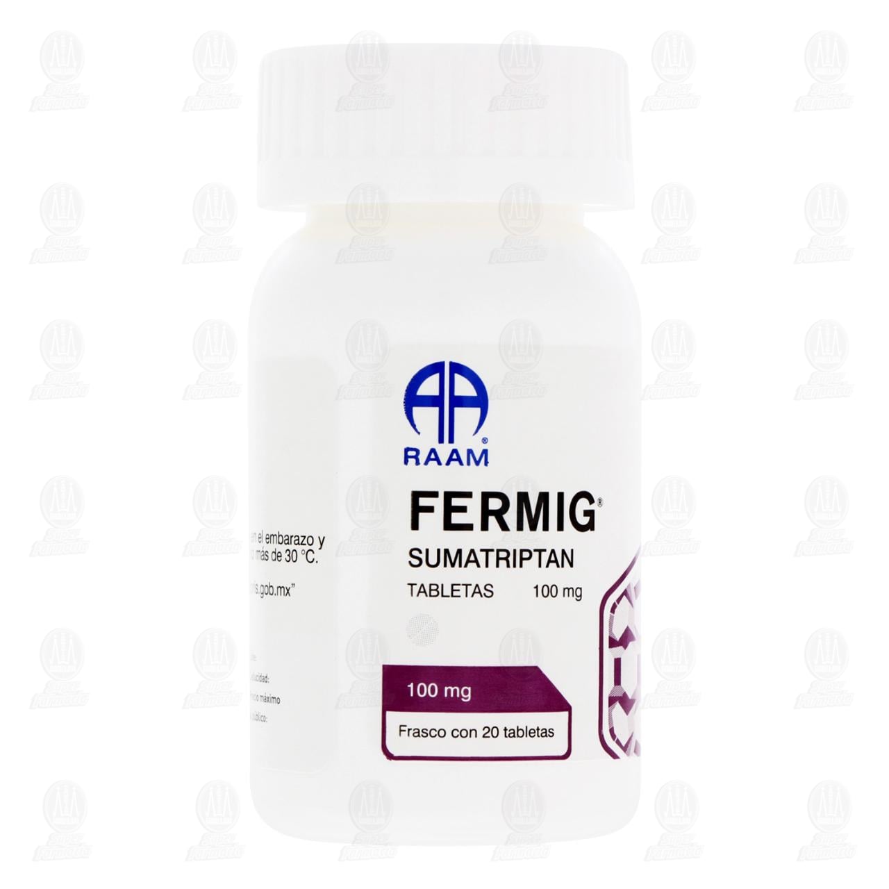 Imagen para Fermig 100 mg, 20 Tabletas.