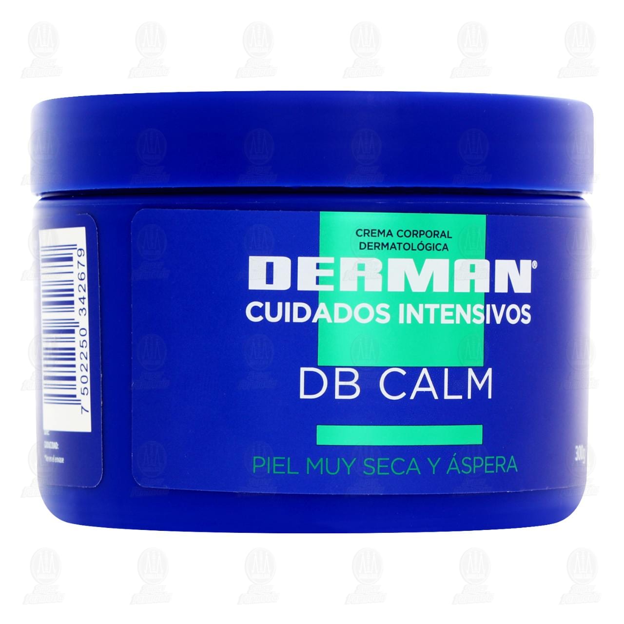 Crema Corporal Derman Cuidados Intensivos DB Calm Piel Muy Seca y &Aacute;spera, 300 gr.