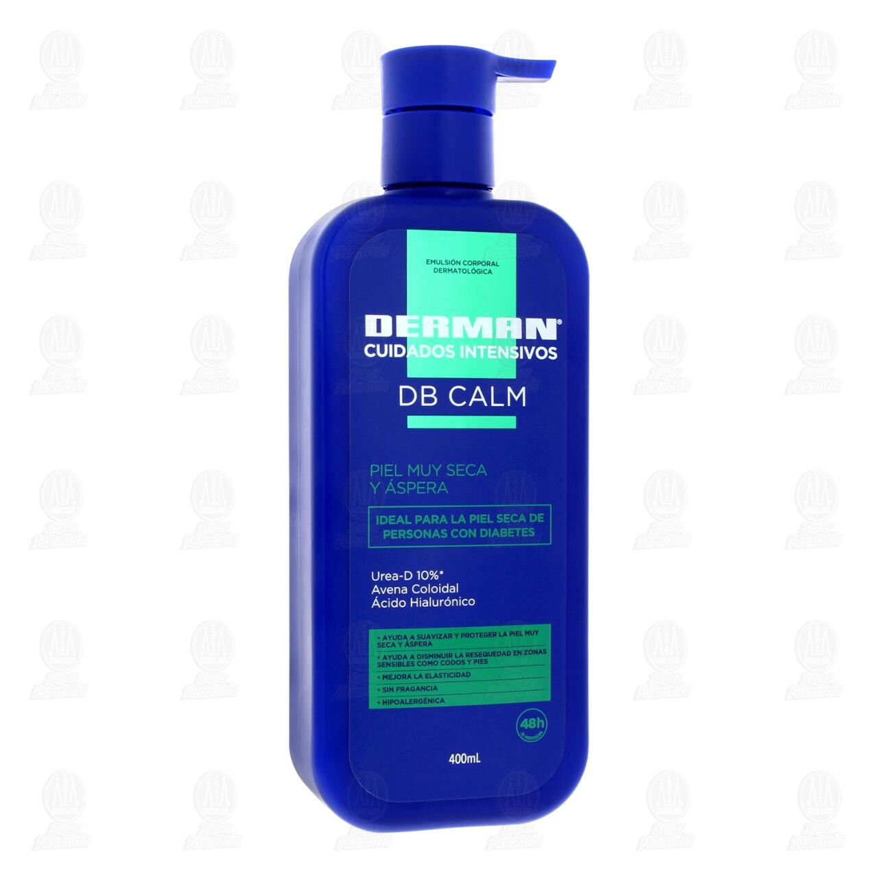 Emulsi&oacute;n Corporal Derman Cuidados Intensivos DB Calm Piel Muy Seca y &Aacute;spera, 400 ml. image number 0