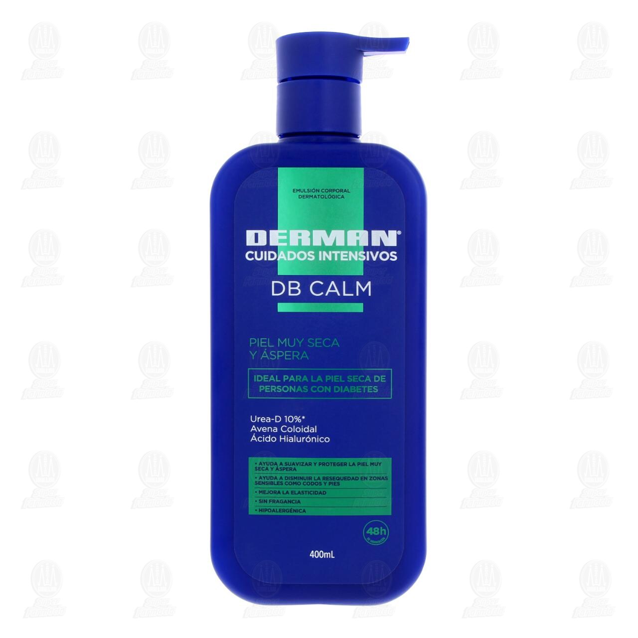 Emulsi&oacute;n Corporal Derman Cuidados Intensivos DB Calm Piel Muy Seca y &Aacute;spera, 400 ml. image number 1