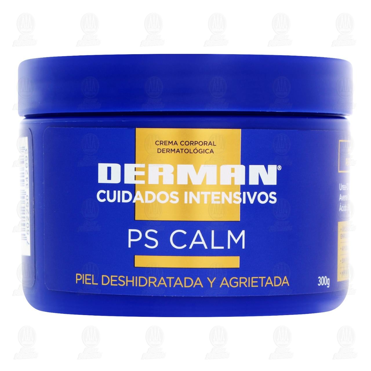 Crema Corporal Derman Cuidados Intensivos PS Calm Piel Deshidratada y Agrietada, 300 gr. image number 1
