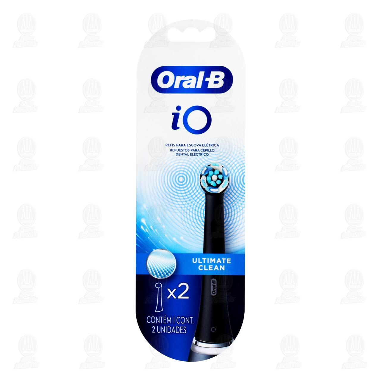 Repuesto para Cepillo Dental El&eacute;ctrico Oral-B iO Ultimate Clean, 2 pzas.