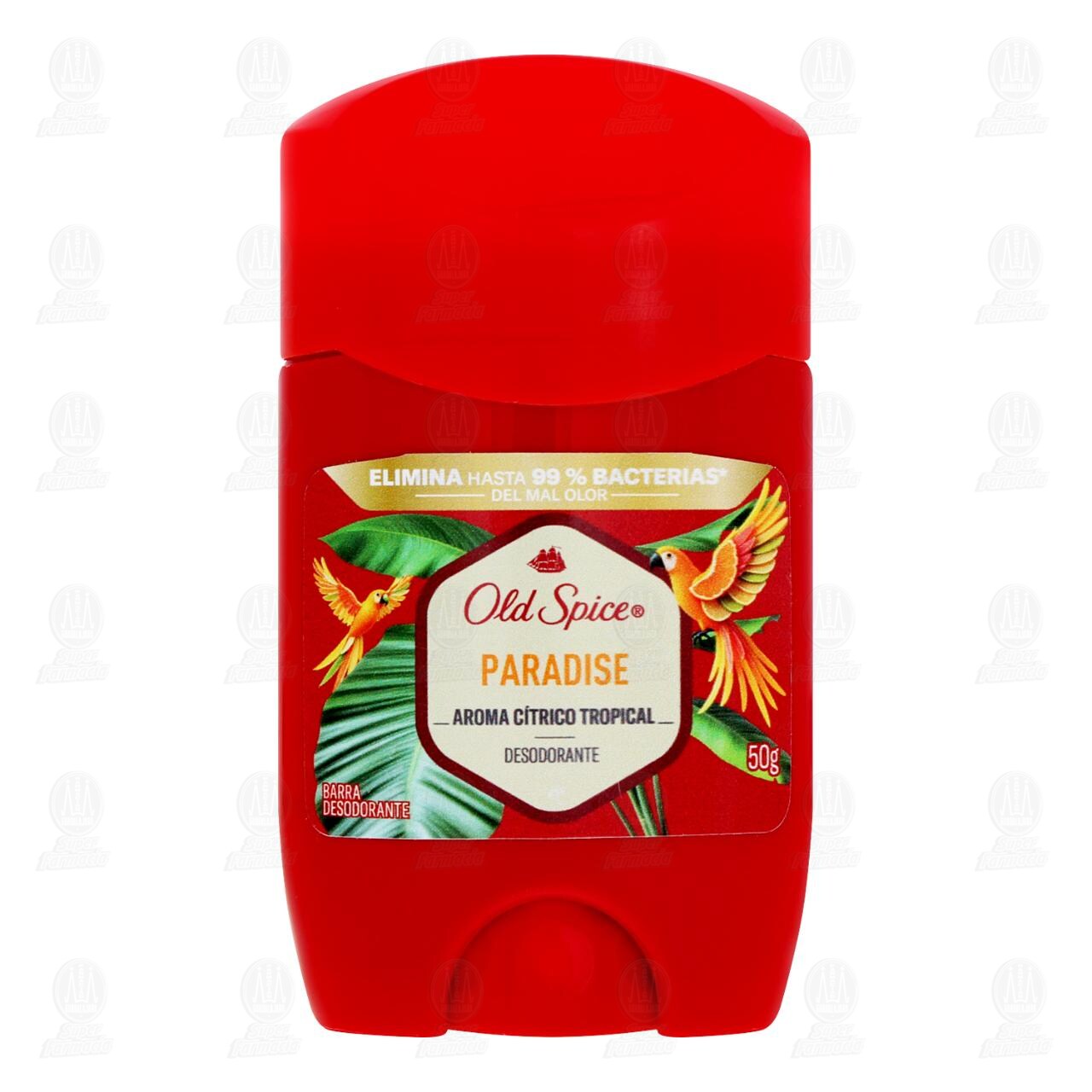 Desodorante Old Spice Paradise en Barra, 50 gr. image number 1