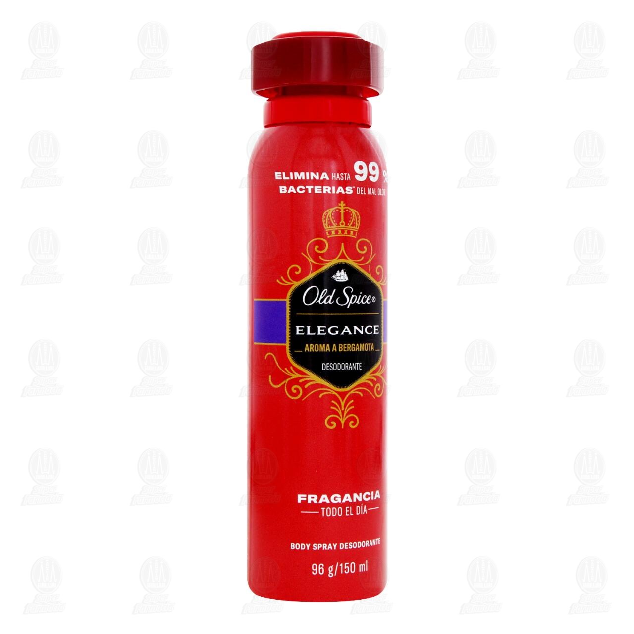 Body Spray Old Spice Elegance en Aerosol, 150 ml.