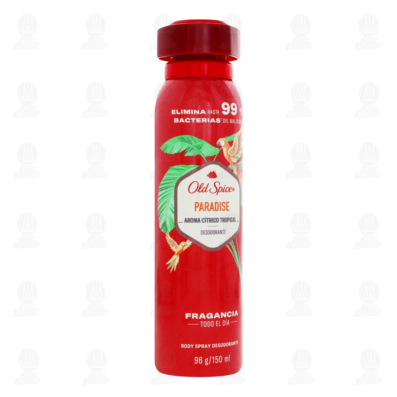 Body Spray Old Spice Paradise en Aerosol, 150 ml. image number 0