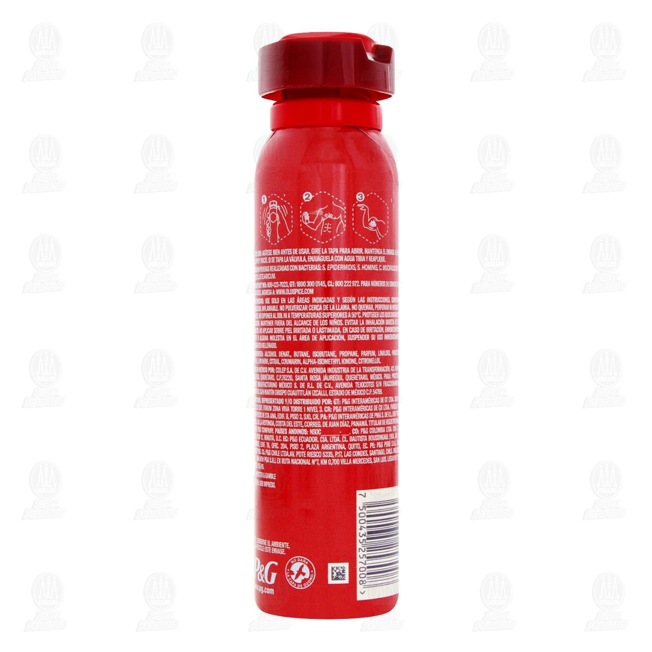 Body Spray Old Spice Paradise en Aerosol, 150 ml. image number 2