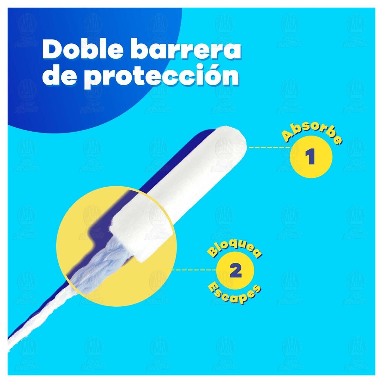 Tamp&oacute;n Tampax Pearl Super Plus, 16 pzas. image number 2
