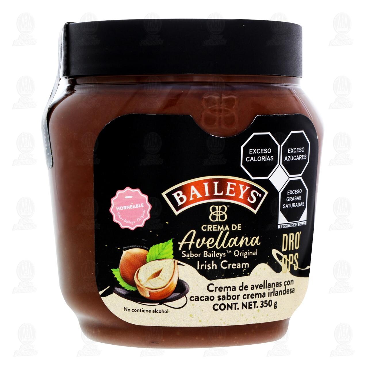 Crema de Avellana Baileys Sabor Irish Cream, 350 gr.