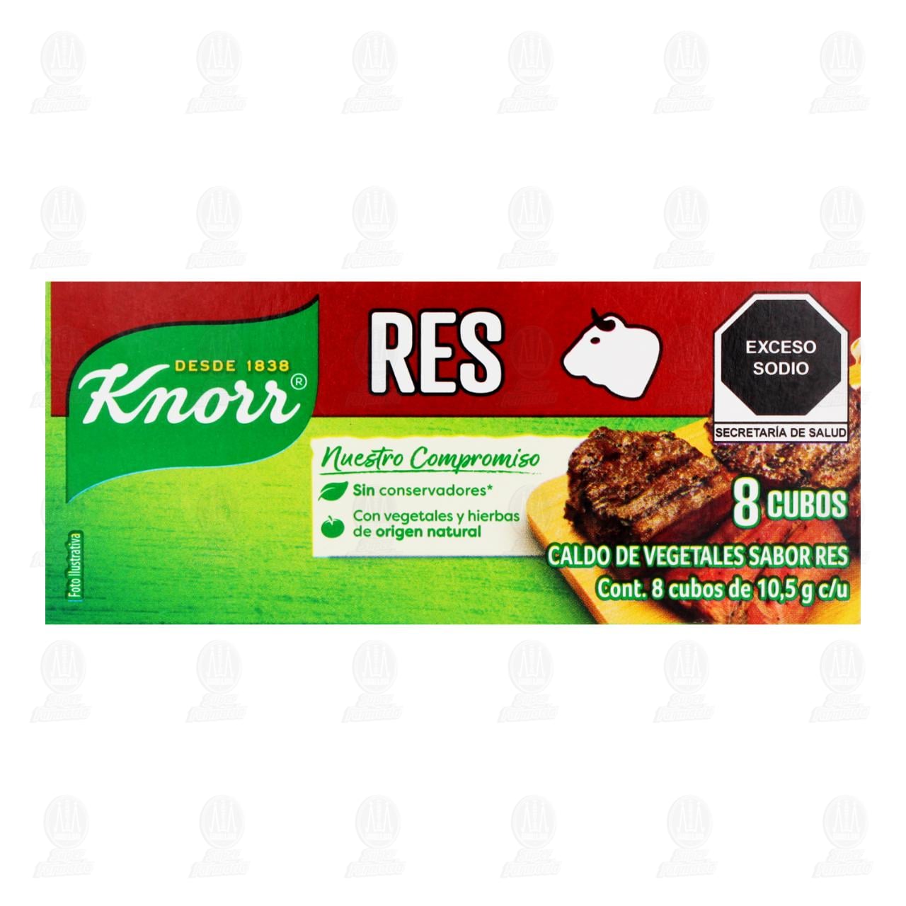 Caldo de Res Knorr en Cubos, 8 pzas. image number 1