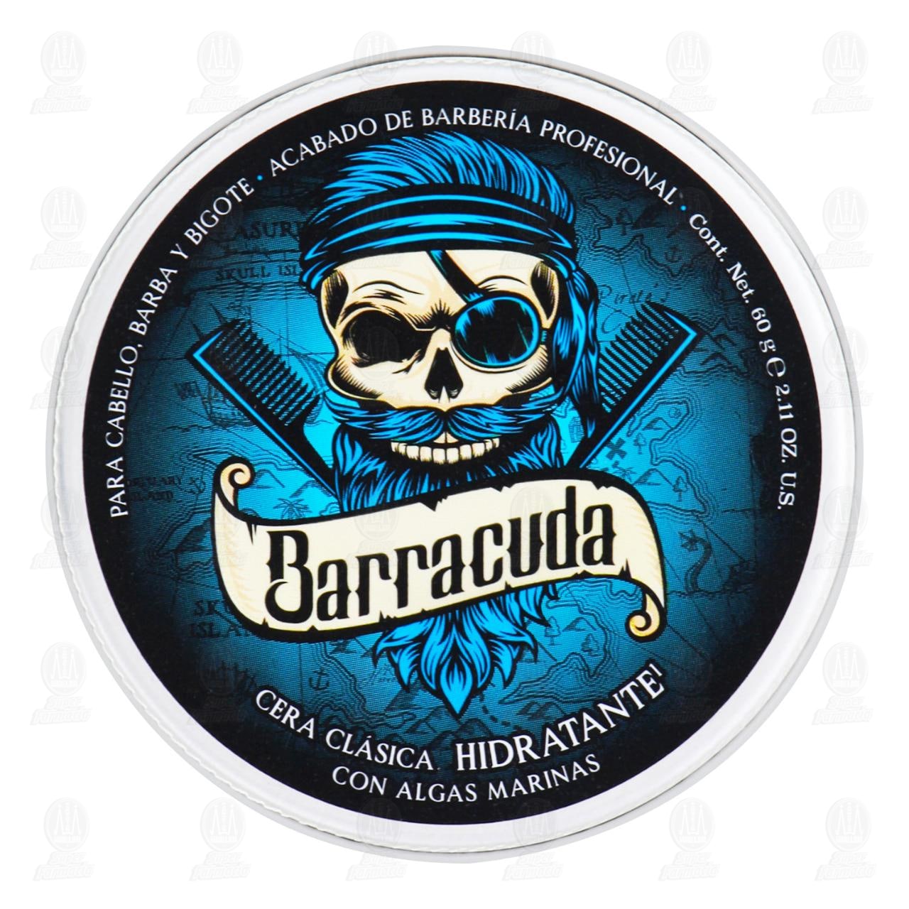 Cera Clásica Barracuda Hidratante con Algas Marinas, 60 gr.