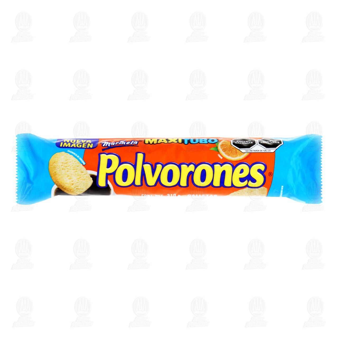 Galletas Polvorones Marinela Maxitubo, 310 gr. image number 0