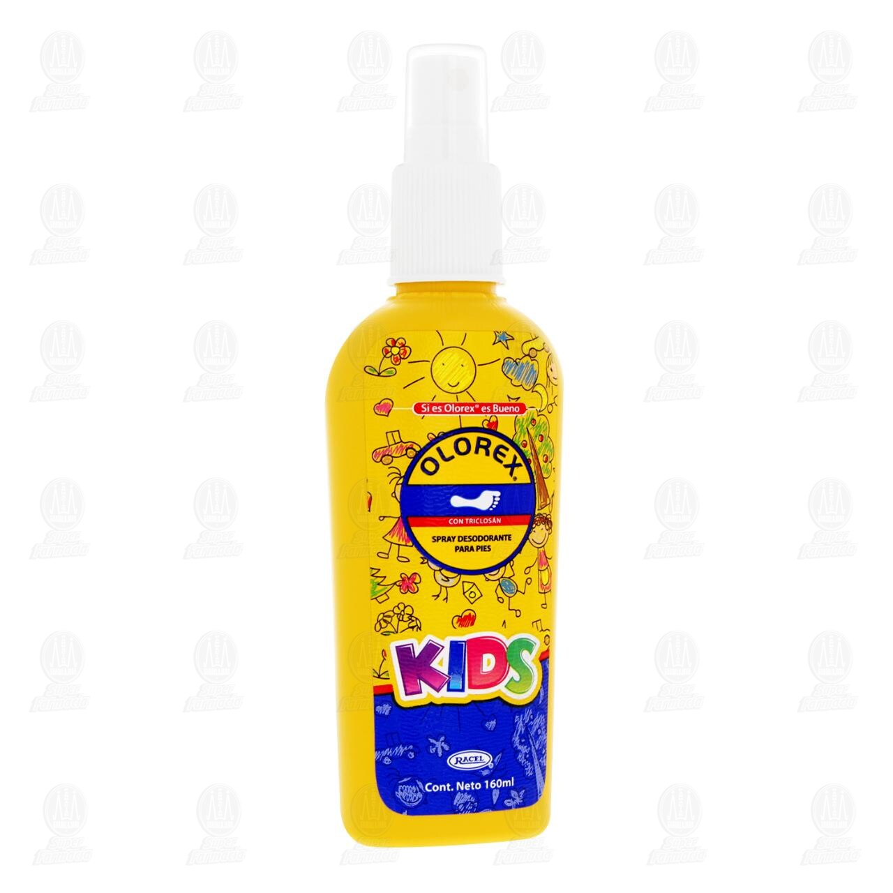 Spray Desodorante Olorex Kids con Triclosán, 160 ml.