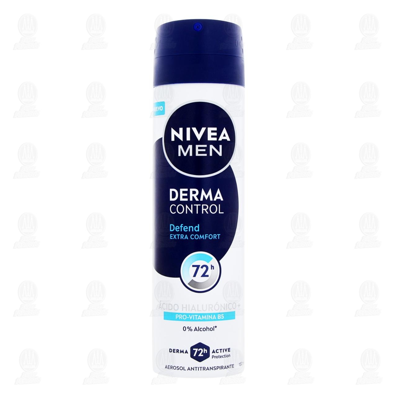 Nivea Men Antitranspirante Derma Control Defend Extra Comfort Aerosol, 150 ml. image number 1