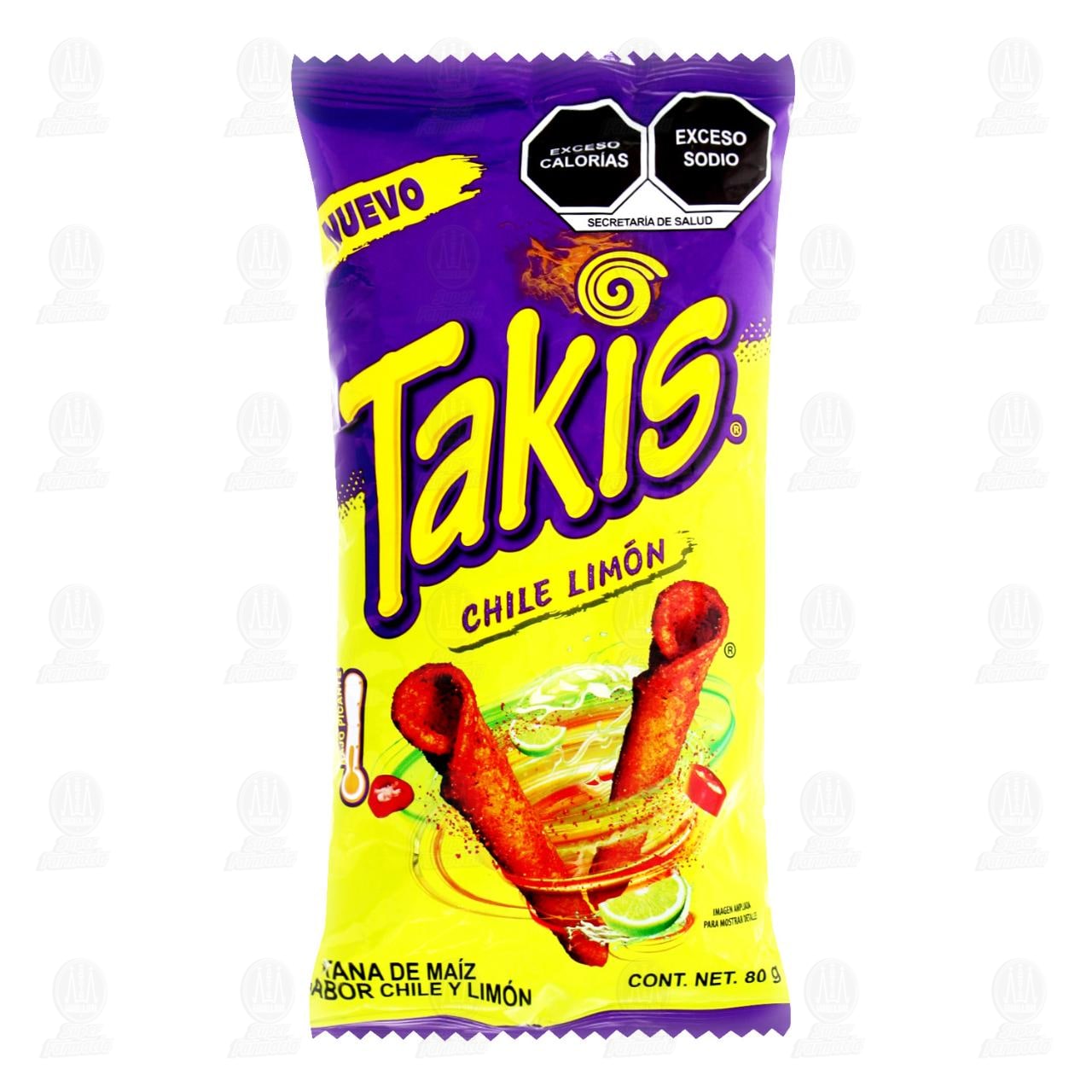 Botana Barcel Takis Chile Limón, 80 gr. image number 0