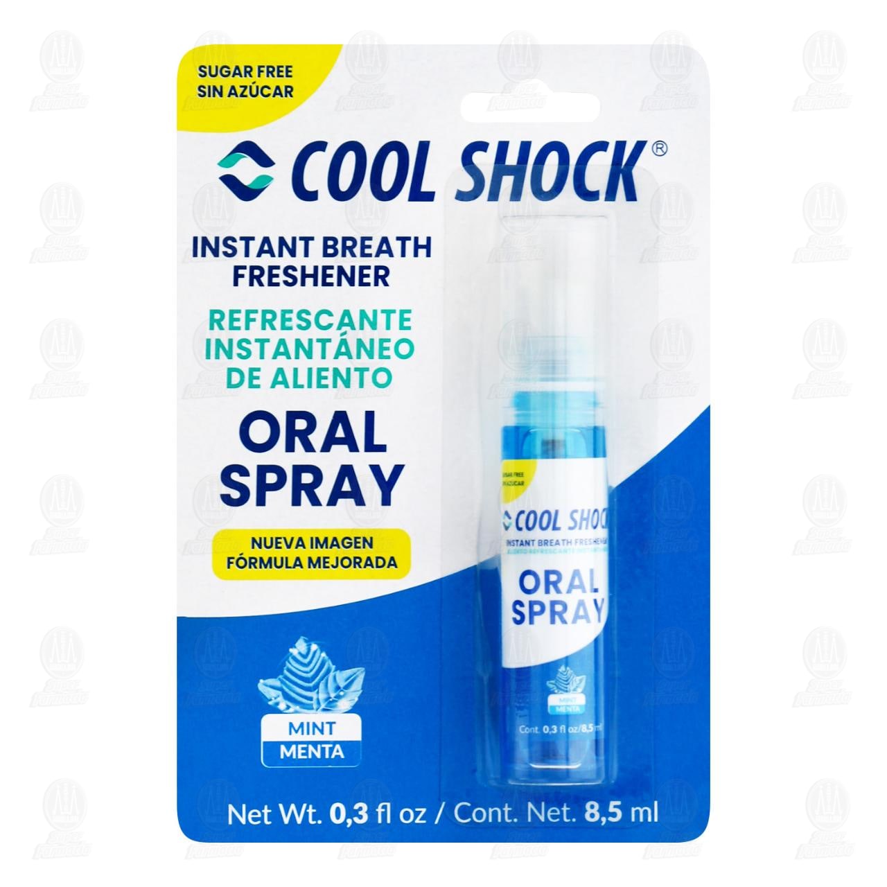 Spray Refrescante Instantáneo Cool Shock Menta, 8.5 ml. image number 0
