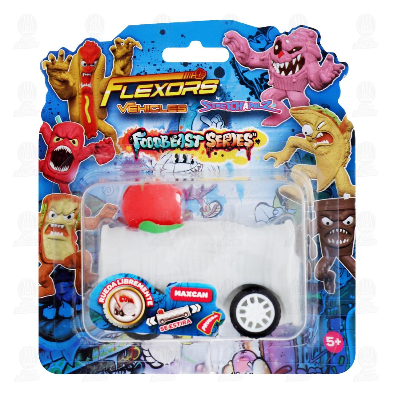 Imagen para Juguete Vehículo Flexible Flexors Monster Series Diferentes Modelos, 1 pz.