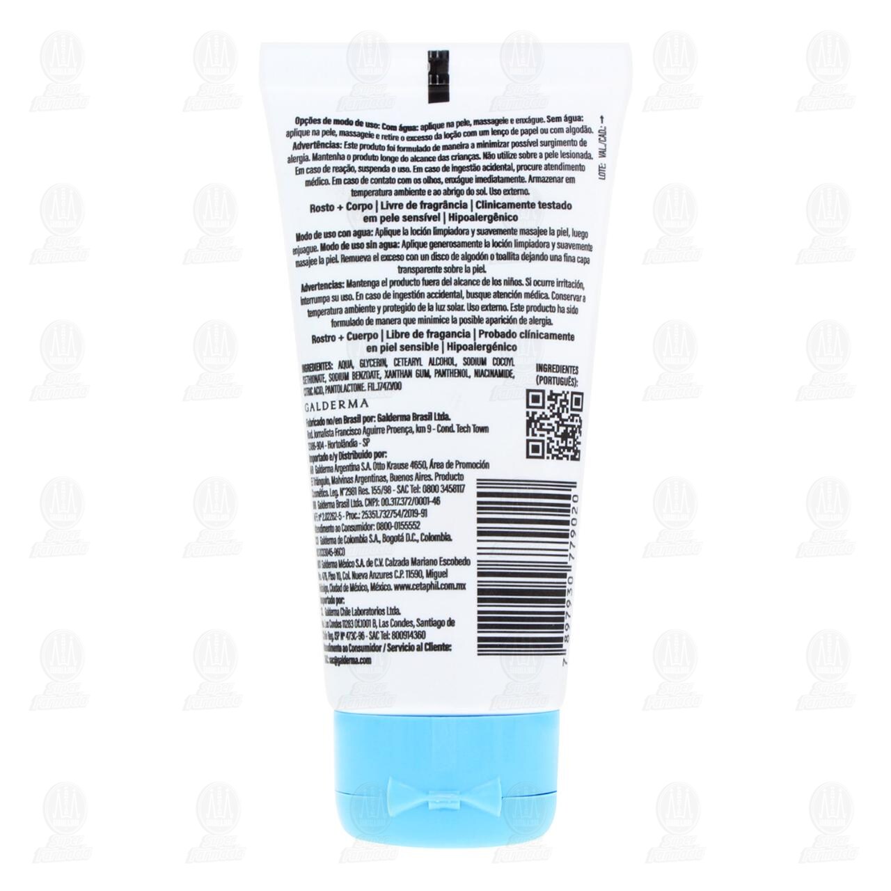 Cetaphil Loción Limpiadora Piel Sensible, 50 ml. image number 1