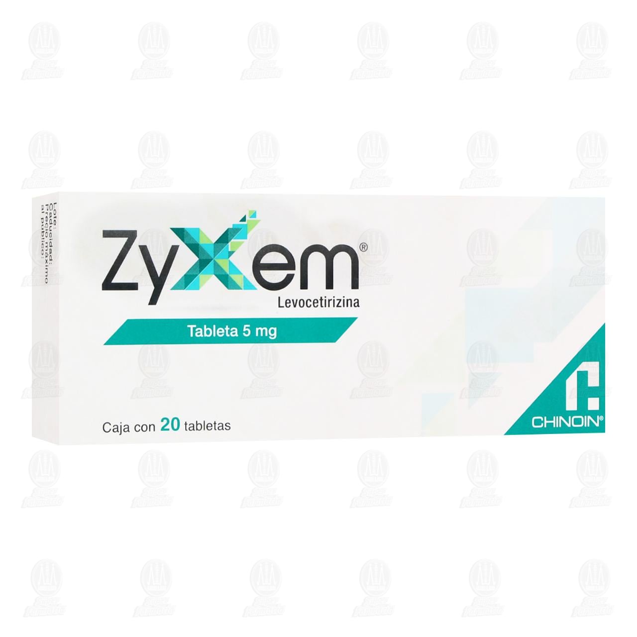 Zyxem 5 mg, 20 Tabletas. image number 0