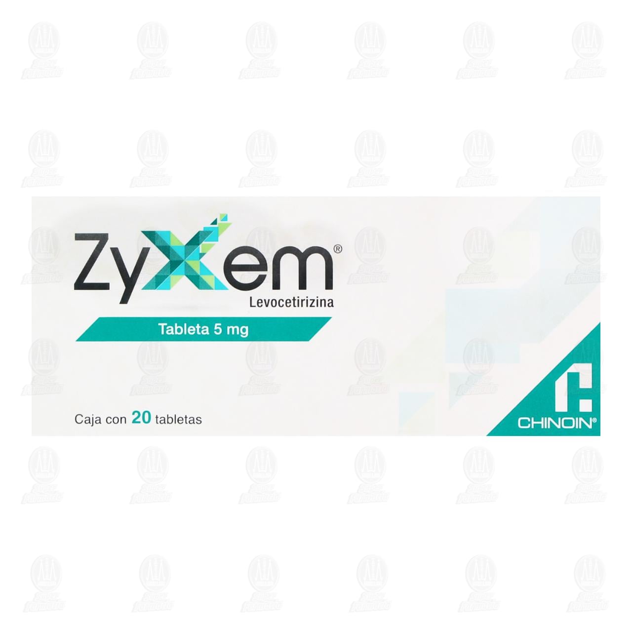 Zyxem 5 mg, 20 Tabletas. image number 1