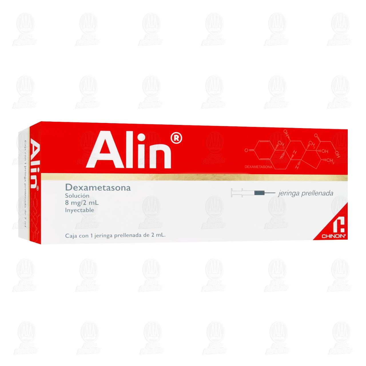 Imagen para Alin Solución Inyectable 8mg/2ml, 1 Jeringa Prellenada de 2 ml.