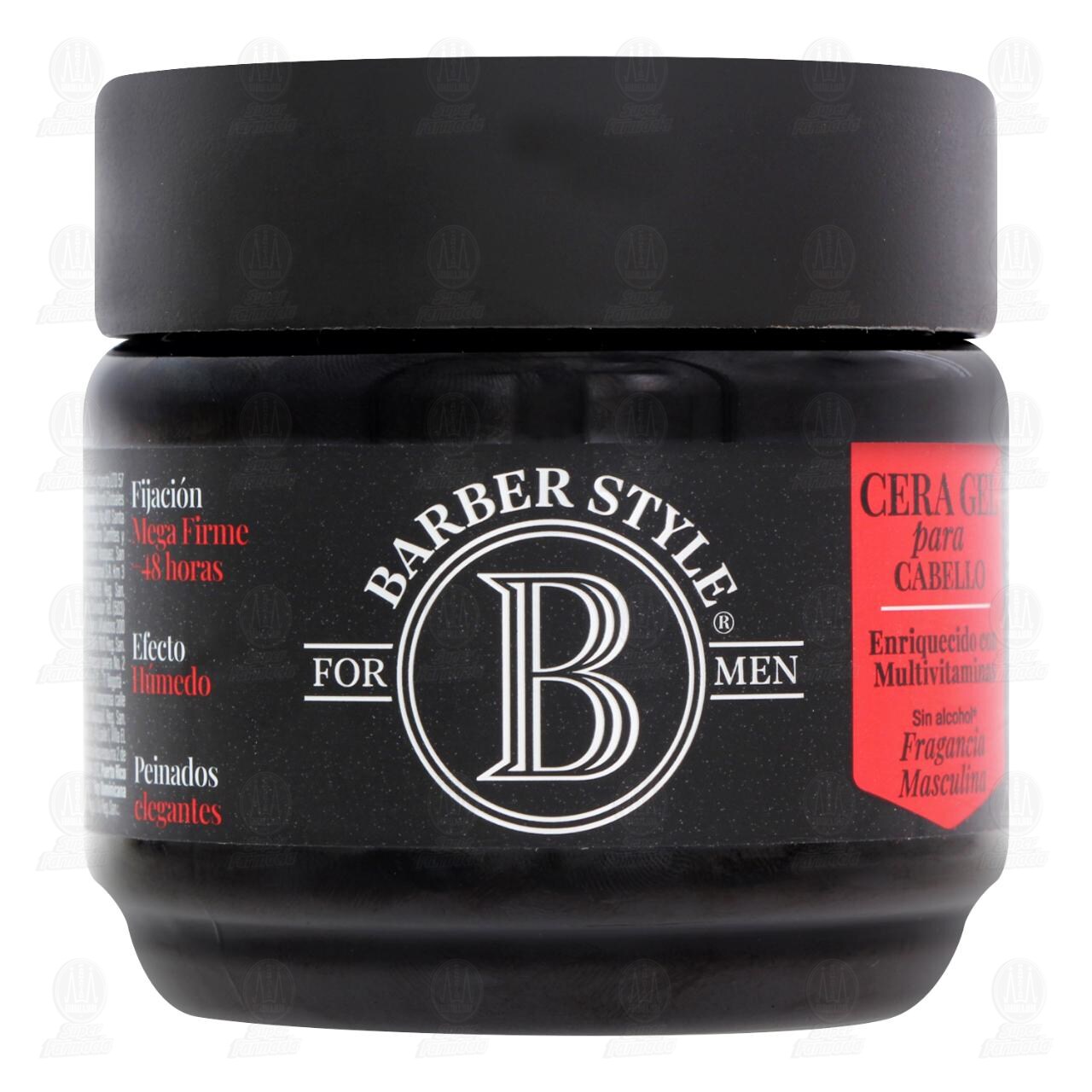 Cera Gel para Cabello Barber Fijaci&oacute;n Mega Firme, 200 gr. image number 1