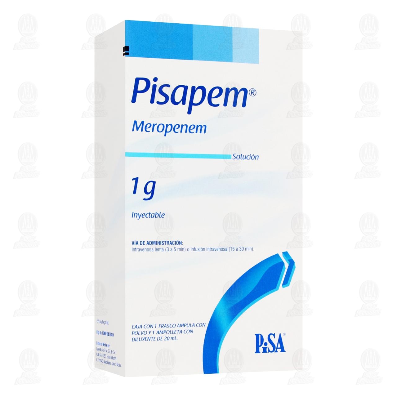 Imagen para Pisapem Solución Inyectable, 1 gr.