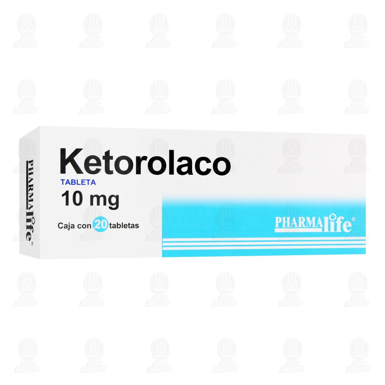 Ketorolaco 10 mg, 20 Tabletas Pharmalife. image number 0