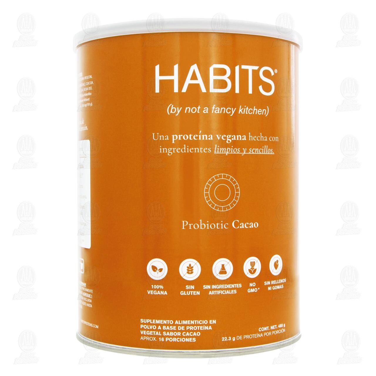 Habits Probiotic Cacao Suplemento Alimenticio, 488 gr. image number 0
