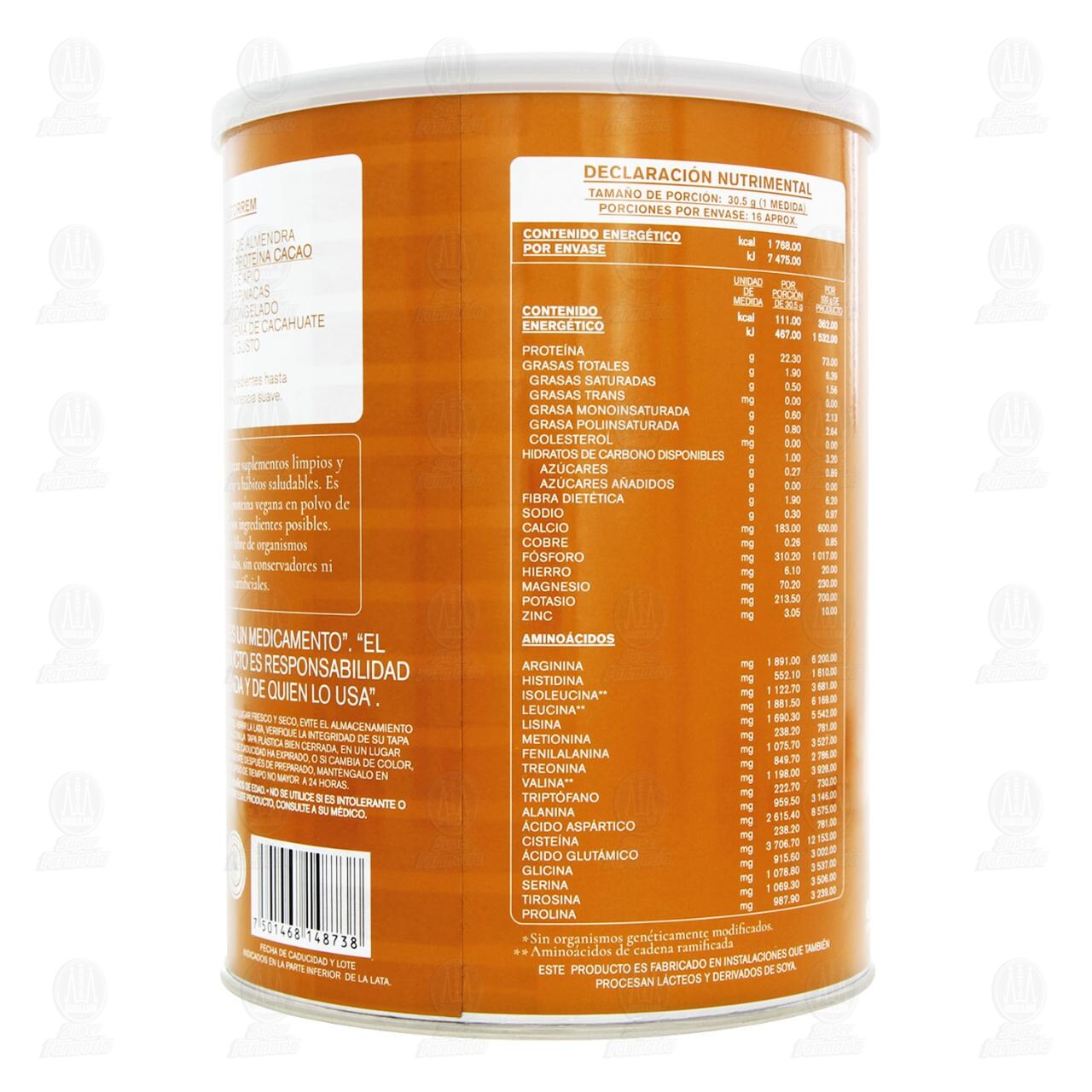 Habits Probiotic Cacao Suplemento Alimenticio, 488 gr. image number 2