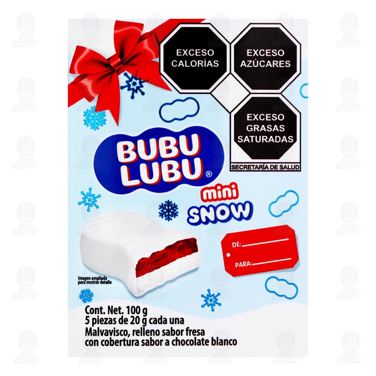 Ricolino Bubulubu Mini Snow, 100 gr. image number 2