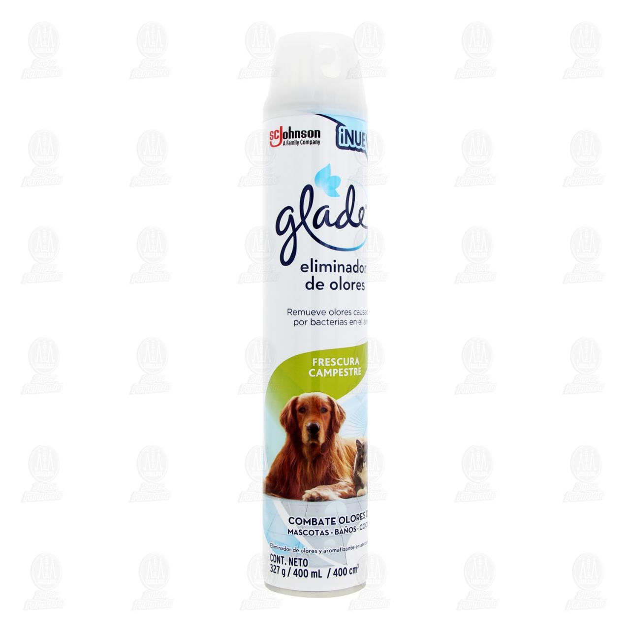 Aromatizante Glade Frescura Campestre en Aerosol, 400 ml. image number 0